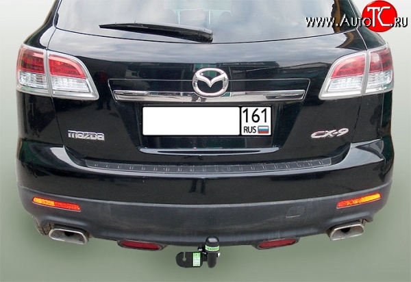 5 749 р. Фаркоп Лидер Плюс Mazda CX-9 TB дорестайлинг (2007-2009) (Без электропакета)  с доставкой в г. Кемерово