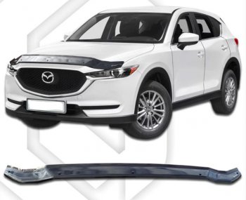 Дефлектор капота CA-Plastiс Mazda CX-5 KF (2016-2025)