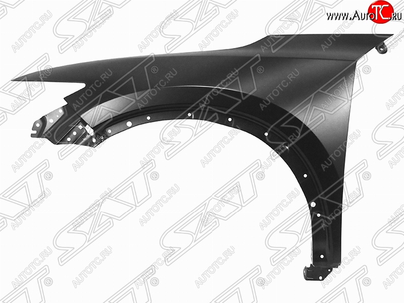 8 299 р. Левое крыло переднее SAT (пр-во Тайвань) Mazda CX-5 KF (2016-2025) (Неокрашенное)  с доставкой в г. Кемерово