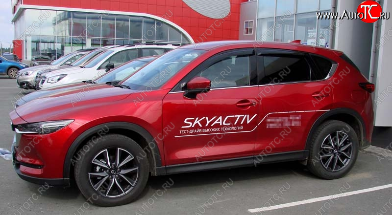 3 399 р. Дефлектора окон SIM  Mazda CX-5  KF (2016-2025)  с доставкой в г. Кемерово