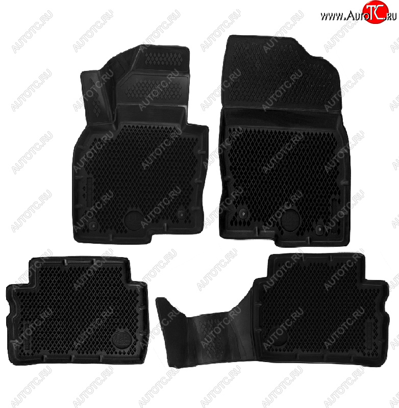 4 399 р. Коврики салона DELFORM ❞EVA 3D Premium❝ (термоэластопласт/ТЭП) Mazda CX-5 KF (2016-2025)  с доставкой в г. Кемерово