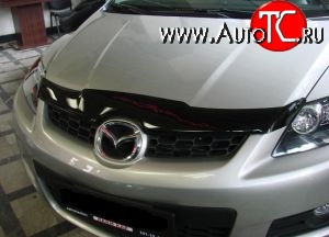 3 499 р. Дефлектор капота NovLine Mazda CX-7 ER дорестайлинг (2006-2010)  с доставкой в г. Кемерово