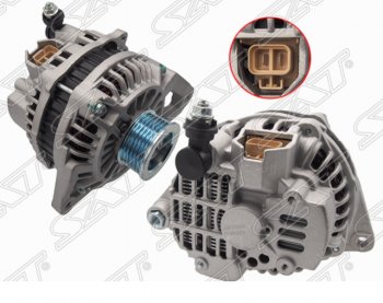 Генератор SAT (12V/90A / 1.3, 1.5, ZJ04ZYVE) Mazda Demio  2 DY (2002-2007) дорестайлинг, рестайлинг