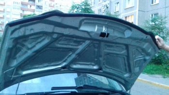 12 899 р. Капот стеклопластиковый Стандарт Mazda MPV LW дорестайлинг (1999-2002)  с доставкой в г. Кемерово. Увеличить фотографию 4