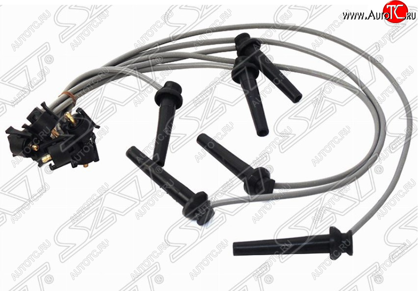 3 689 р. Комплект высоковольтных проводов SAT (2.5 LW5W, круглые резиновые)  Mazda MPV  LW (1999-2006) дорестайлинг, 1-ый рестайлинг, 2-ой рестайлинг  с доставкой в г. Кемерово