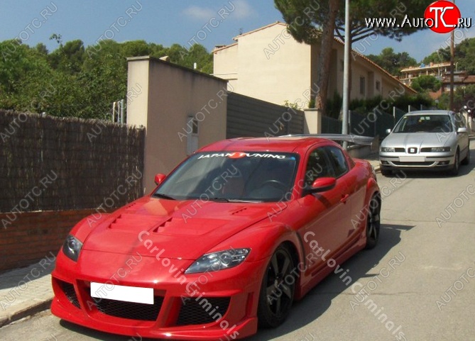 25 899 р. Передний бампер Rieger Mazda RX8 (2003-2012)  с доставкой в г. Кемерово