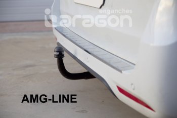 22 699 р. Фаркоп Aragon.(шар V) Mercedes-Benz Vito W447 дорестайлинг (2015-2020)  с доставкой в г. Кемерово. Увеличить фотографию 3