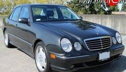 12 599 р. Передний бампер AMG Mercedes-Benz E-Class W210 дорестайлинг универсал (1996-1999) (Неокрашенный)  с доставкой в г. Кемерово. Увеличить фотографию 2
