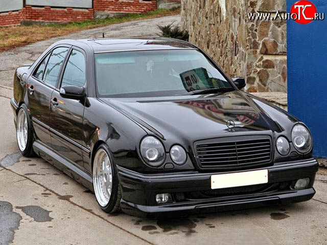 8 399 р. Передний бампер Wald Mercedes-Benz E-Class W210 дорестайлинг седан (1996-1999)  с доставкой в г. Кемерово