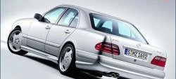 8 149 р. Пороги накладки AMG E55 Mercedes-Benz E-Class W210 дорестайлинг седан (1996-1999) (Неокрашенные)  с доставкой в г. Кемерово. Увеличить фотографию 2