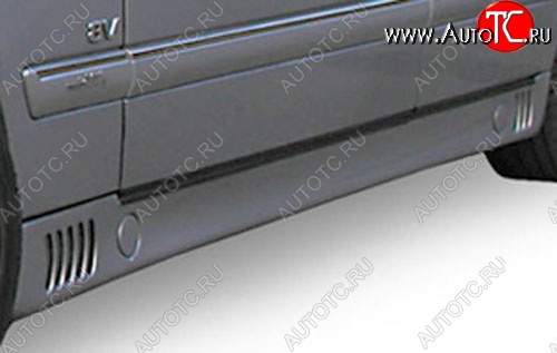 5 499 р. Пороги накладки Lorinzer Mercedes-Benz E-Class W210 дорестайлинг седан (1996-1999)  с доставкой в г. Кемерово