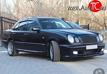 4 499 р. Пороги накладки Wald Mercedes-Benz E-Class W210 дорестайлинг седан (1996-1999)  с доставкой в г. Кемерово
