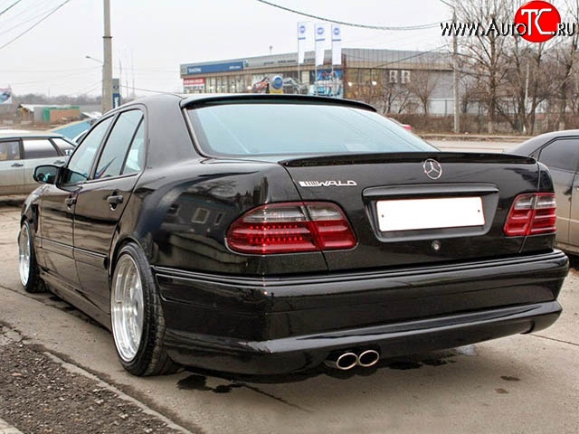 8 399 р. Задний бампер (дорестайлинг) Wald Mercedes-Benz E-Class W210 дорестайлинг седан (1996-1999)  с доставкой в г. Кемерово