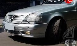 15 699 р. Передний бампер AMG Mercedes-Benz CL class C140 (1992-1999) (Неокрашенный)  с доставкой в г. Кемерово. Увеличить фотографию 2