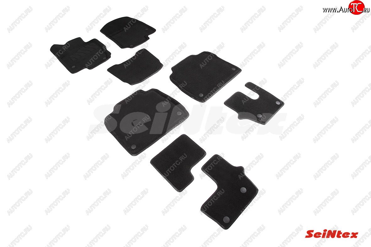 6 199 р. Текстильные 3D коврики в салон SEINTEX технику из списка применимости  с доставкой в г. Кемерово