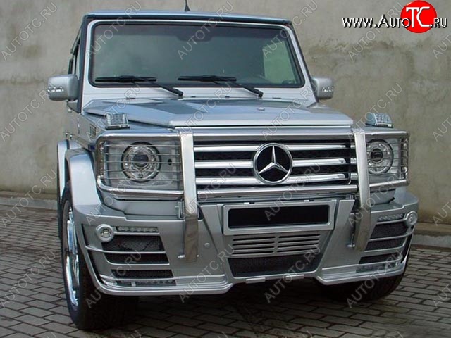 19 999 р. Передний бампер G55 ASMA DESIGN Mercedes-Benz G class W463 5 дв. дорестайлинг (1989-1994) (Неокрашенный)  с доставкой в г. Кемерово