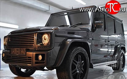 12 599 р. Решётка радиатора BRABUS G V12 Mercedes-Benz G class W463 5 дв. дорестайлинг (1989-1994) (Неокрашенная)  с доставкой в г. Кемерово
