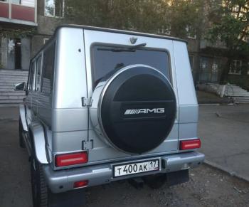 9 999 р. Колпак (крышка) запаски (R16-20) AMG KOLPAKA.NET Mercedes-Benz G class W463 5 дв. дорестайлинг (1989-1994) (наклейка AMG черная)  с доставкой в г. Кемерово. Увеличить фотографию 3