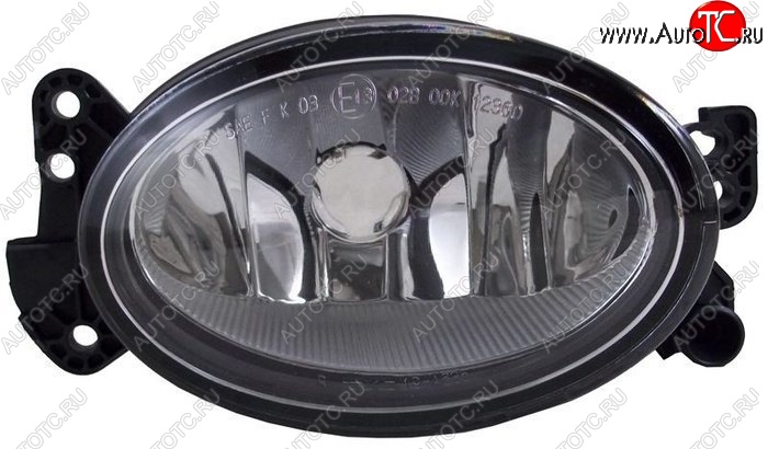 1 759 р. Правая противотуманная фара SAT Mercedes-Benz C-Class W204 дорестайлинг седан (2007-2011)  с доставкой в г. Кемерово