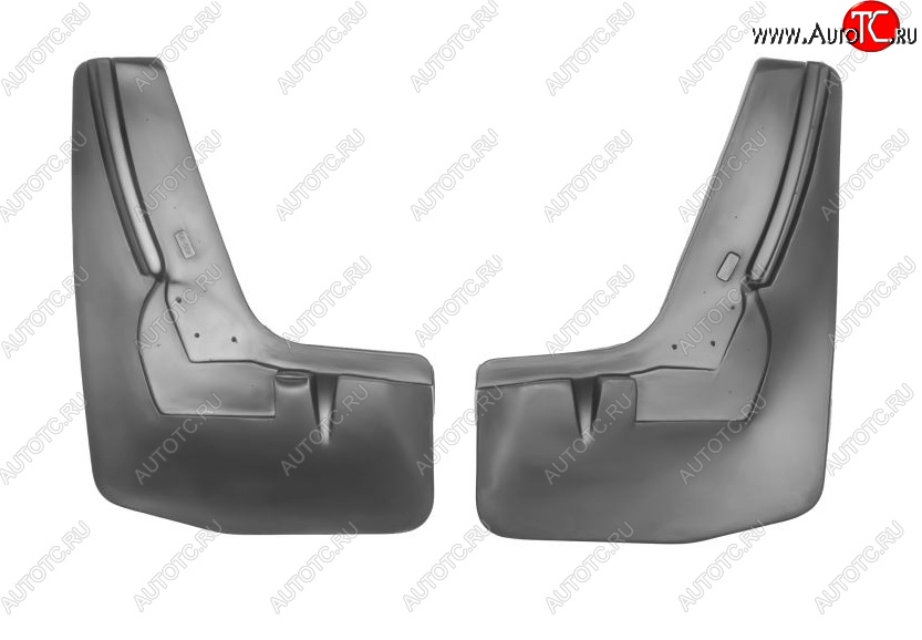 2 699 р. Брызговики передние (с штатными порогами) Norplast  Mercedes-Benz GL class  X166 (2012-2016) дорестайлинг  с доставкой в г. Кемерово