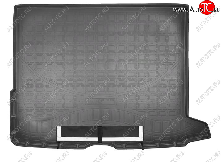 3 799 р. Коврик багажника Norplast Unidec  Mercedes-Benz GLC class  X253 (2015-2025) (Черный, с погрузочным ковриком (фартуком))  с доставкой в г. Кемерово