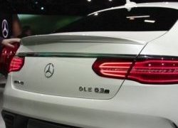 10 849 р. Лип спойлер (Coupe) AMG Style Mercedes-Benz GLE class C292 (2015-2025) (Неокрашенный)  с доставкой в г. Кемерово. Увеличить фотографию 2