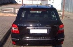 4 299 р. Накладка на крышку багажника СТ  Mercedes-Benz GLK class  X204 (2012-2015) рестайлинг  с доставкой в г. Кемерово. Увеличить фотографию 1