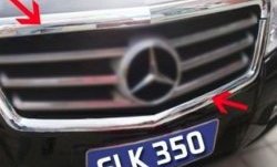 11 699 р. Накладка на решетку радиатора СТ Mercedes-Benz GLK class X204 рестайлинг (2012-2015)  с доставкой в г. Кемерово. Увеличить фотографию 2