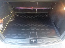 Коврик в багажник SD Aileron Mercedes-Benz GLK class  X204 (2008-2015) дорестайлинг, рестайлинг