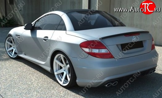 19 349 р. Задний бампер AMG Style Mercedes-Benz SLK class R171 (2004-2010) (Неокрашенный)  с доставкой в г. Кемерово