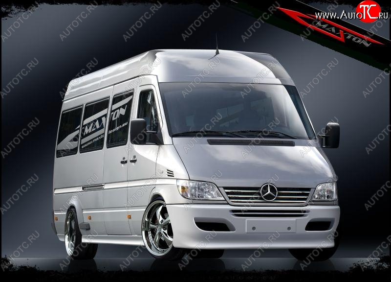 27 999 р. Передний бампер Maxton 2 Mercedes-Benz Sprinter W905 рестайлинг (2000-2006)  с доставкой в г. Кемерово