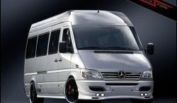 19 999 р. Пороги накладки Maxton Mercedes-Benz Sprinter W901 (1995-2000)  с доставкой в г. Кемерово. Увеличить фотографию 1