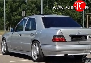 6 549 р. Пороги накладки FAB DESIGN Mercedes-Benz E-Class W124 седан дорестайлинг (1984-1993) (Неокрашенные)  с доставкой в г. Кемерово