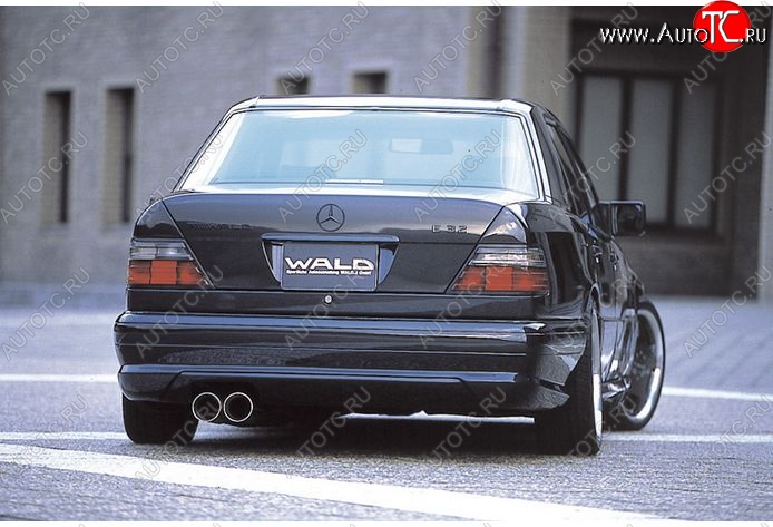 10 599 р. Задний бампер Wald Mercedes-Benz E-Class W124 седан дорестайлинг (1984-1993) (Неокрашенный)  с доставкой в г. Кемерово