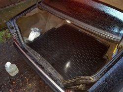 1 479 р. Коврик в багажник Aileron  Mercedes-Benz E-Class  W124 (1984-1993) седан дорестайлинг  с доставкой в г. Кемерово. Увеличить фотографию 3