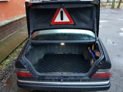 Коврик в багажник Aileron Mercedes-Benz E-Class  W124 (1984-1993) седан дорестайлинг