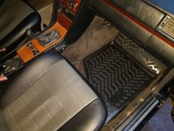 1 689 р. Коврики в салон Aileron 3D  Mercedes-Benz E-Class ( W124,  S124) (1984-1996) седан дорестайлинг, универсал рестайлинг  с доставкой в г. Кемерово. Увеличить фотографию 3