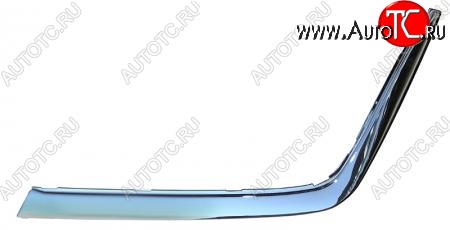 2 799 р. Левый молдинг на передний бампер SAT (хром) Mercedes-Benz S class W140 Седан (1991-1998) (Неокрашенный)  с доставкой в г. Кемерово