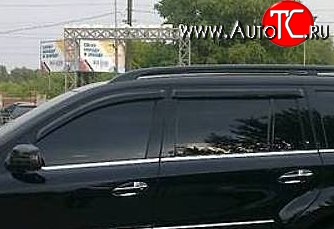 999 р. Комплект дефлекторов окон (ветровиков) 4 шт. Russtal Mercedes-Benz ML class W163 дорестайлинг (1997-2001)  с доставкой в г. Кемерово