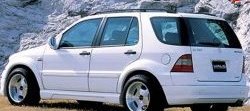 9 799 р. Накладка Executive Line Wald на задний бампер Mercedes-Benz ML class W163 дорестайлинг (1997-2001) (Неокрашенная)  с доставкой в г. Кемерово. Увеличить фотографию 2