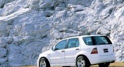 11 399 р. Пороги накладки Executive Line Wald Mercedes-Benz ML class W163 дорестайлинг (1997-2001) (Неокрашенные)  с доставкой в г. Кемерово. Увеличить фотографию 4
