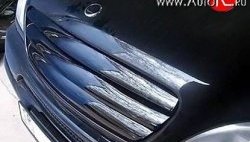 6 549 р. Решётка радиатора (дорестайлинг) Brabus технику из списка применимости (Неокрашенная)  с доставкой в г. Кемерово. Увеличить фотографию 2