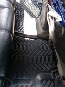 1 839 р. Коврики в салон Aileron 3D  Mercedes-Benz ML class  W163 (1997-2001) дорестайлинг  с доставкой в г. Кемерово. Увеличить фотографию 3