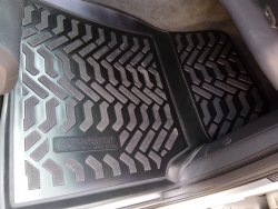 1 839 р. Коврики в салон Aileron 3D  Mercedes-Benz ML class  W163 (1997-2001) дорестайлинг  с доставкой в г. Кемерово. Увеличить фотографию 4