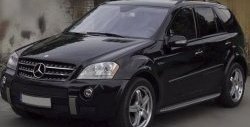 8 449 р. Накладки на колёсные арки CT Mercedes-Benz ML class W164 дорестайлинг (2005-2008) (Неокрашенные)  с доставкой в г. Кемерово. Увеличить фотографию 2