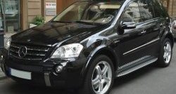 8 449 р. Накладки на колёсные арки CT Mercedes-Benz ML class W164 дорестайлинг (2005-2008) (Неокрашенные)  с доставкой в г. Кемерово. Увеличить фотографию 3