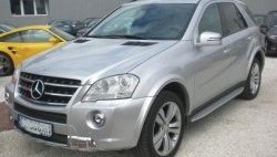 8 449 р. Накладки на колёсные арки CT Mercedes-Benz ML class W164 дорестайлинг (2005-2008) (Неокрашенные)  с доставкой в г. Кемерово. Увеличить фотографию 12