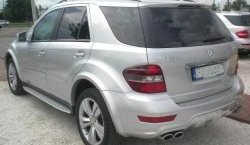 8 449 р. Накладки на колёсные арки CT Mercedes-Benz ML class W164 дорестайлинг (2005-2008) (Неокрашенные)  с доставкой в г. Кемерово. Увеличить фотографию 14
