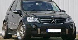8 449 р. Накладки на колёсные арки CT Mercedes-Benz ML class W164 дорестайлинг (2005-2008) (Неокрашенные)  с доставкой в г. Кемерово. Увеличить фотографию 4