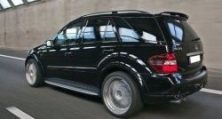 8 449 р. Накладки на колёсные арки CT Mercedes-Benz ML class W164 дорестайлинг (2005-2008) (Неокрашенные)  с доставкой в г. Кемерово. Увеличить фотографию 5